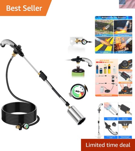 Powerful inch propane torch - powerful,