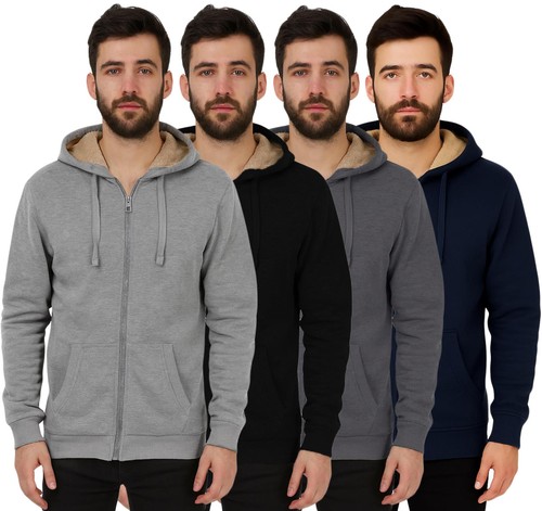 Mens sherpa hoodie thick - sherpa,