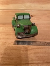 Novelty Birdhouse Green Vintage 1937 Pickup Truck  Bird House