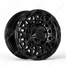 16" Gloss Black AT8 Alloy