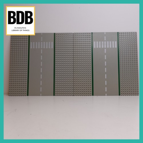 Lego straight road plates - lego,