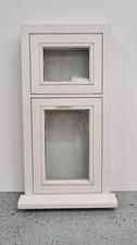 Wooden Timber Window Flush Traditional Casement Double Glazed 500x1000mm CR01