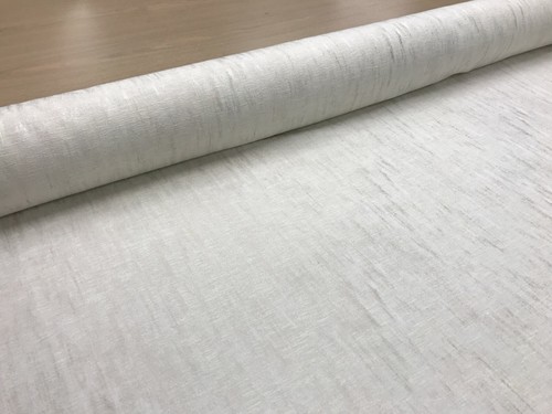 Damask fabric plain chalk - ,