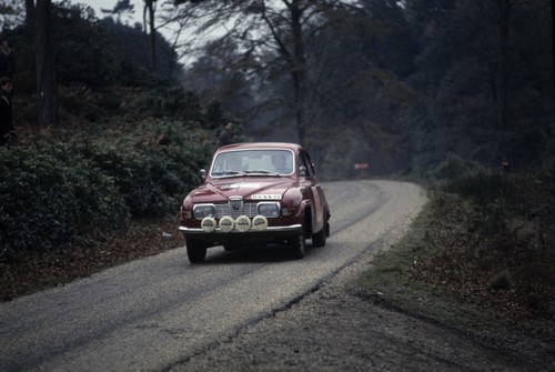 Saab 1968 rally - saab, 96