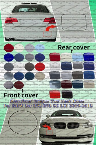 Front rear bumper tow - front,