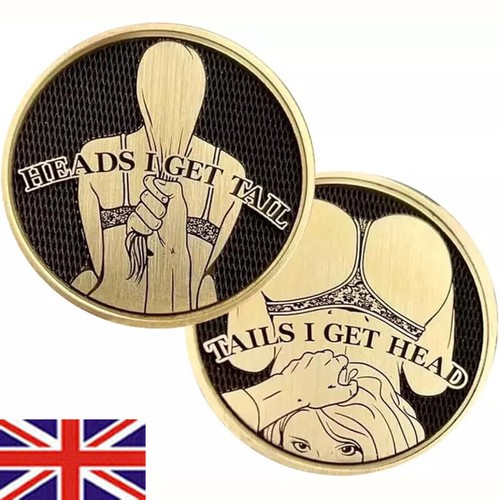 Funny head and tail coins - funny,