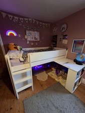 Kids Mid-Sleeper Cabin Bed