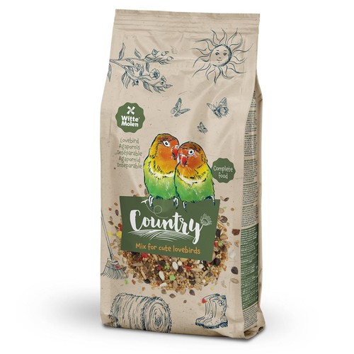 Witte molen country lovebirds - witte,