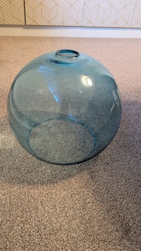 Ikea jakobsbyn blue hand blown - jakobsbyn,