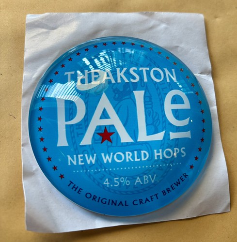 Theakston pale ale - oval, fish