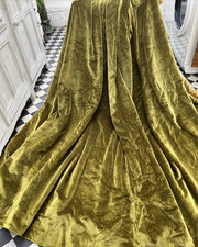 Vintage Velvet Curtain,Green