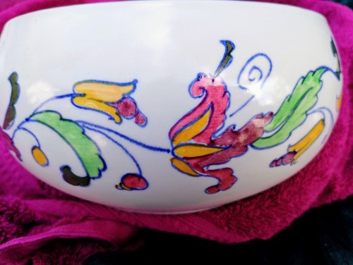 Wardle art deco fruit bowl - deco,