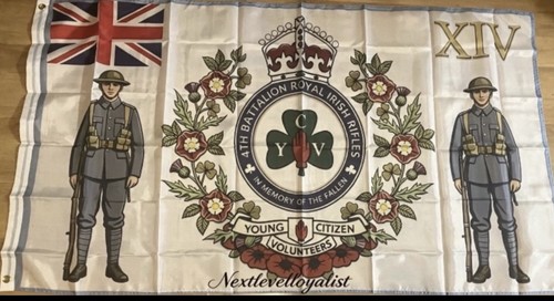 Loyalist flag for god and