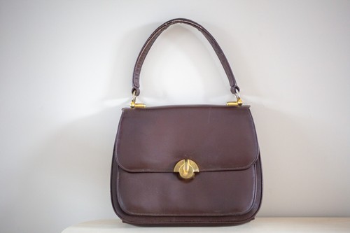 Vintage gucci brown leather - vintage,