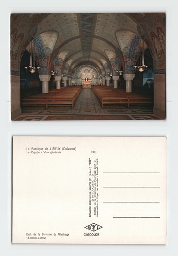 Vintage postcard lisieux - postcard,