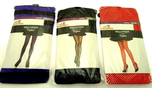 Halloween tights fishnet - tights,