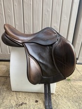 17” Ideal Lynx Pro Monoflap Jump Saddle