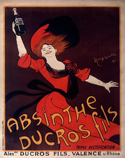 Absinthe Ducros Fils Poster French Spirits  Ad Wall Art- 12X16/16X20/18X24/24X36
