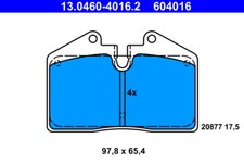 13.0460-4016.2 ATE BRAKE PAD