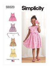 SIMPLICITY 9320 CHILDREN'S