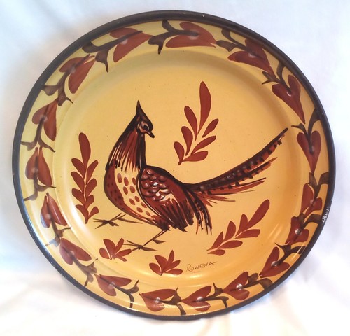 Rowena pottery pheasant - pottery,