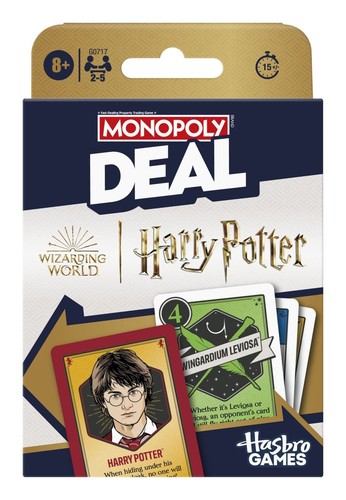 Monopoly deal harry potter - monopoly,