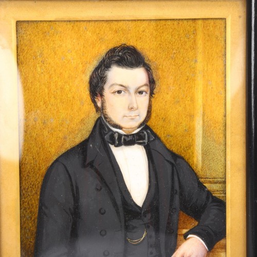 Georgian portrait miniature - miniature, of