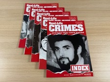 Real-Life Crimes... And How They Were Solved Magazines #131-135 Bundle