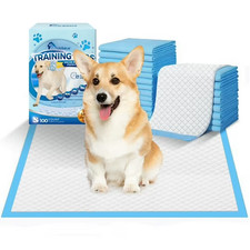 100 Large Puppy Training Pads Toilet Dog & Cat Mats, Pet Pads for pee Training