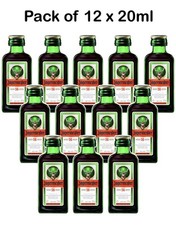 Box Of 12 X 20ml Jagermeister