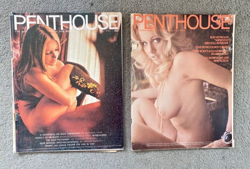 Vintage penthouse magazines - vintage, x2