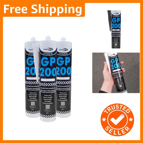 Black silicone - (pack, 3)