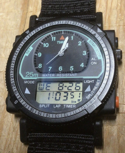 Rare vintage 1980 - vintage, timex