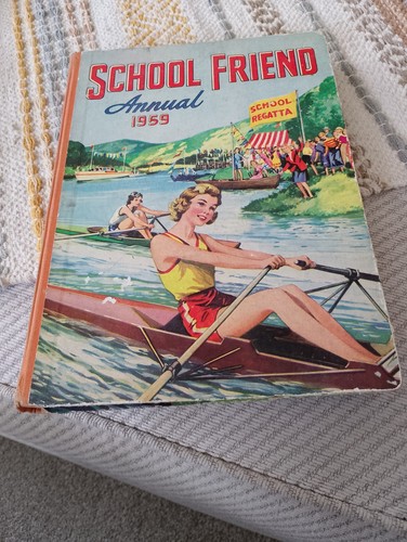 Vintage school friend annual - vintage,