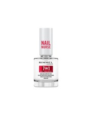 Rimmel London 7 In 1 Nail Nurse Nail Treatment Base & Shine Top Coat - NEW