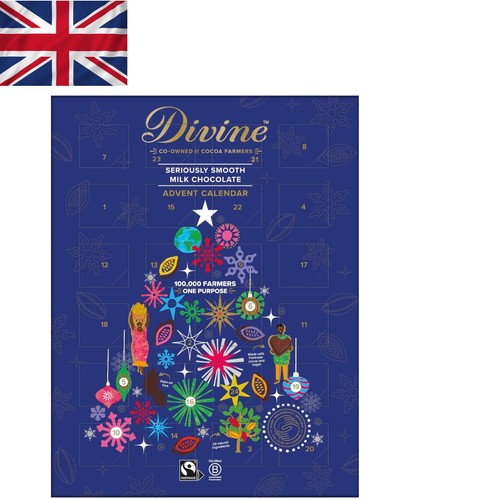Chocolate advent calendar 85g - chocolate,