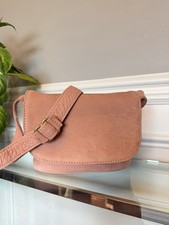 Vtg Coach 4946 Pink Nubuc