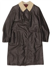 VINTAGE Womens Leather Coat UK