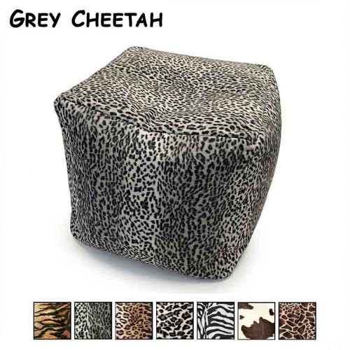 Animal pouffe cube beanbag - pouffe,
