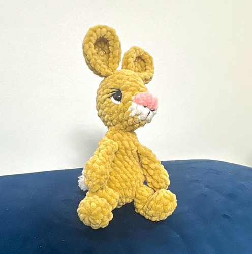 Plush crochet rabbit - crochet,