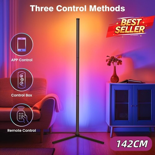 Tall floor rgb led lamp - 56",