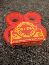 Kryptonics Star Track Red 65mm