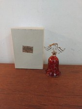 VINTAGE MURANO ART GLASS CHRISTMAS TREE ANGEL BELL