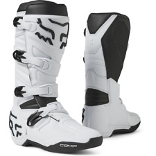FOX COMP MOTOCROSS MX BOOTS ADULT BOOT WHITE FOX RACING 2025 MX BOOTS