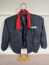 Mens Kawasaki Jacket Red Black Road Racing Bike Motorcycle Motorbike Size Medium