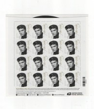U. S. #5009 MNH, MUSIC ICON ELVIS PRESLEY FOREVER SHEET,  FV $12.48 (2015)