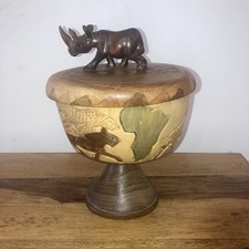 Vintage Large Hand Carved