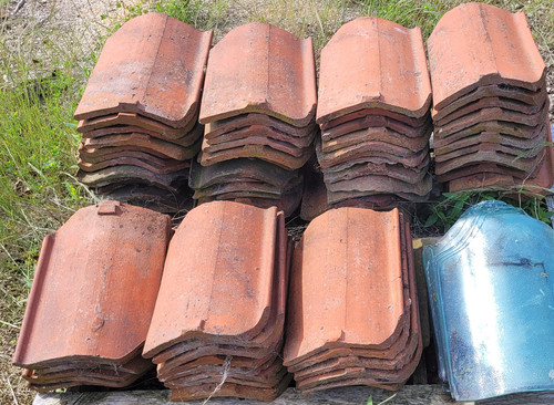 Reclaimed clay pantiles - reclaimed,