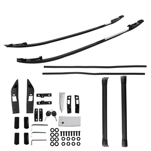 Full length roof rack extended - full,