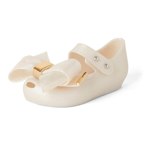 Children white bow jelly - white,